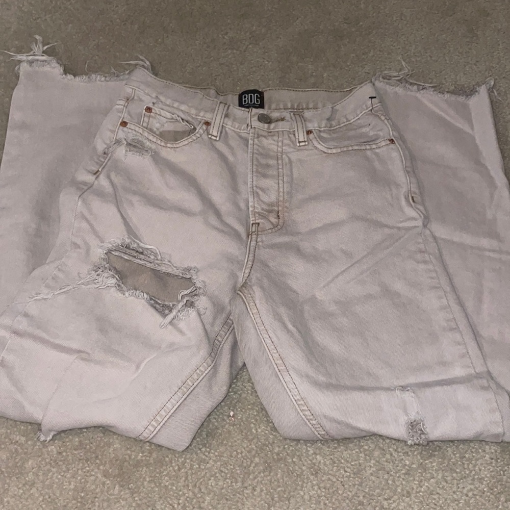 Urban Outfitters BDG High Rise Slim Straight Jeans